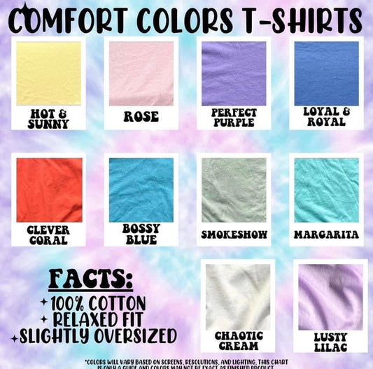 My entire life is a crisis  Comfort Colors Tee